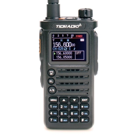 Рация Tidradio TD-H8 10W IP54 2500 мАч Type-C Черный