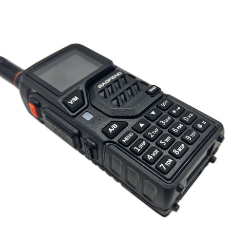 Рация Baofeng BF-K5 Plus, 10W, IP54, 2500 мАч, Type-C, черный