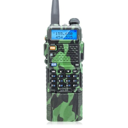Рация Baofeng UV-5R с аккумулятором 3800 мАч, Цвет Зеленый