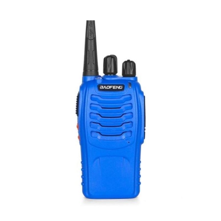 Рация Baofeng BF-888S, 5W, IP54, 1800 мАч, UHF, синий