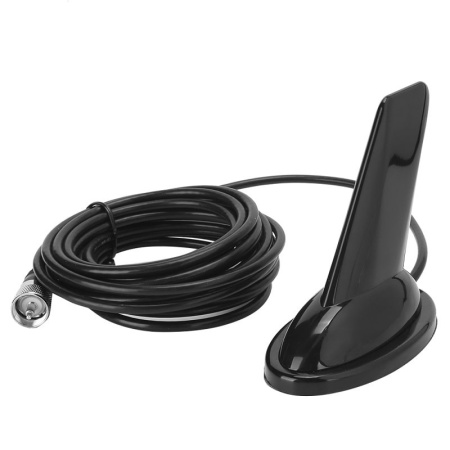 Антенна автомобильная плавник акулы PL-259 UHF VHF на магнитном основании