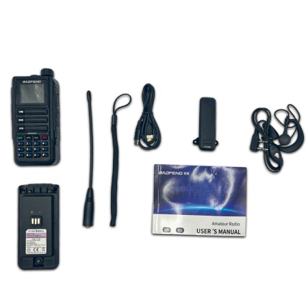 Рация Baofeng UV-16M 10W IP54 2500 мАч Type-C Черный