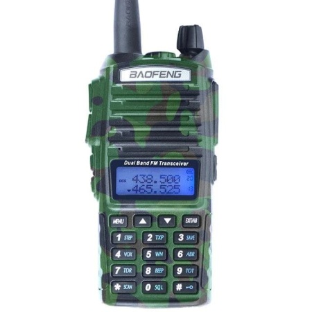 Рация Baofeng UV-82, 5W, IP54, 2800 мАч, зеленый