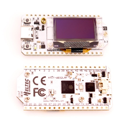 Meshtastic нода LoRa Heltec V3 Bluetooth, в корпусе