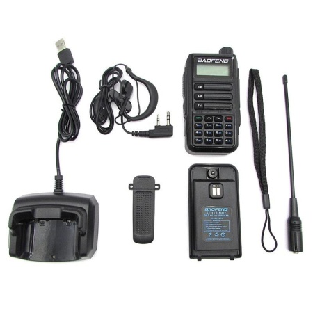 Рация Baofeng UV-16 Pro, 8W, IP54, 1800 мАч, Type-C, зеленый