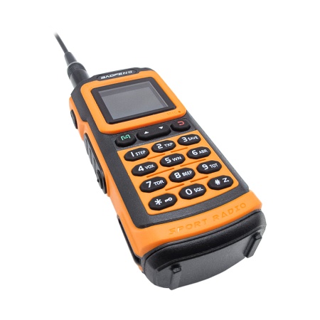 Рация Baofeng BF-20L Tri-Band 5W IP54 1800 мАч Оранжевый