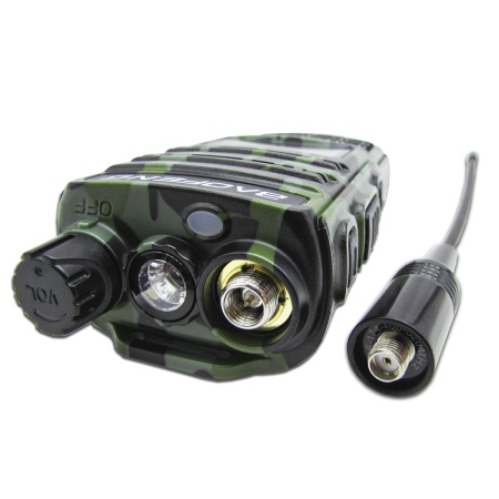 Рация Baofeng RD-K5 5W IP54 1500 мАч Type-C Зеленый Камуфляж