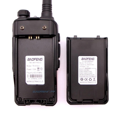 Рация Baofeng BF-UV10R, Цвет Черный