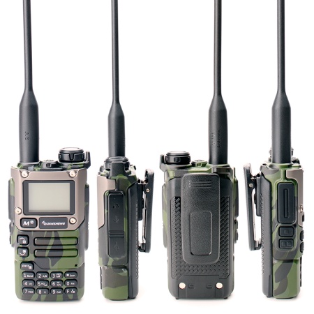 Рация Quansheng UV-K6/UV-K5(8) V1 5W IP54 1600 мАч Type-C Зеленый камуфляж
