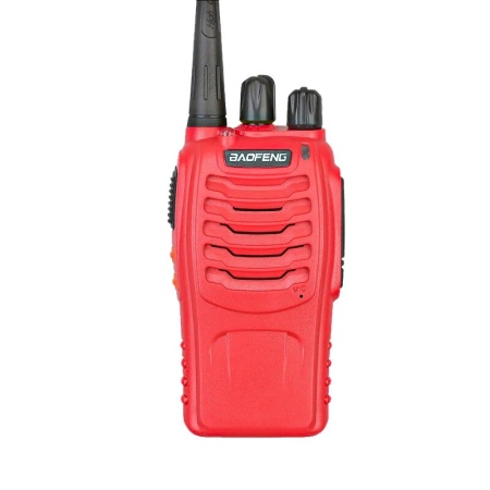 Рация Baofeng BF-888S, 5W, IP54, 1800 мАч, UHF, красный