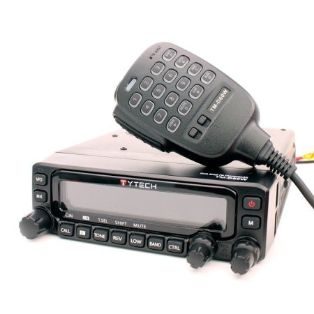 Рация автомобильная TYT TM-D60W 50W UHF VHF IP54 Черный