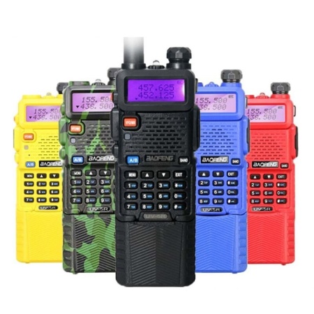 Рация Baofeng UV-5R с аккумулятором 3800 мАч Черный