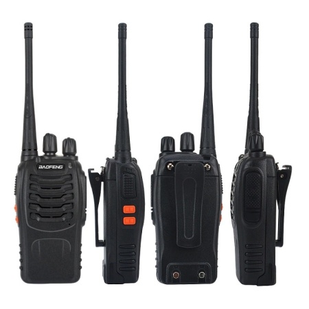 Рация Baofeng BF-888S комплект 2 шт 5W 1800мАч UHF