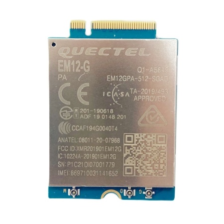 Модуль модема Quectel EM12-G Cat-12 600 Мбит/с
