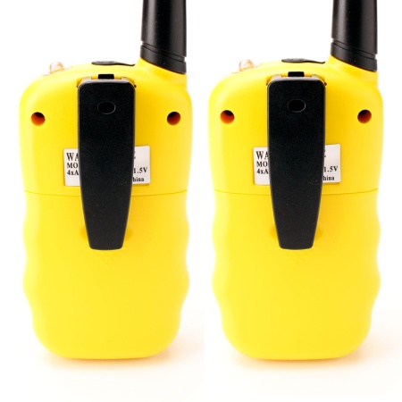 Комплект раций Baofeng BF-T3 2 шт. с батарейками 2W IP54 UHF Желтый