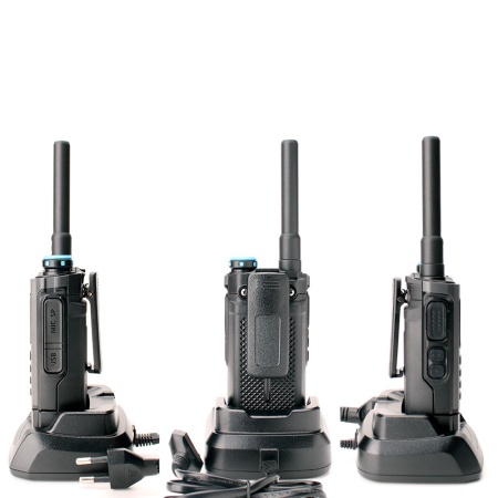 Рация Quansheng UV-K1, 5W, IP54, 2500 мАч, Type-C, черный