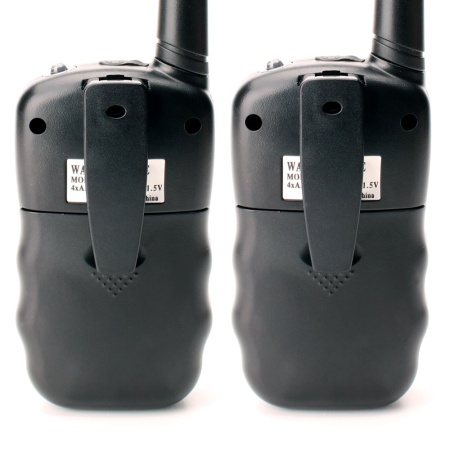 Комплект раций Baofeng BF-T3 2 шт. с батарейками 2W IP54 UHF Чёрный