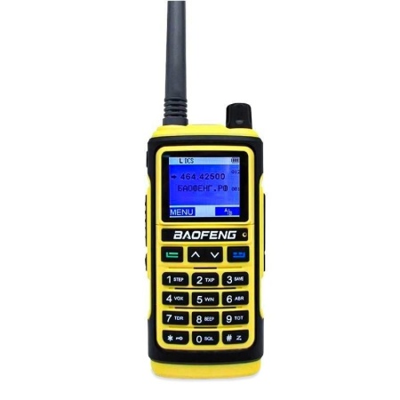Рация Baofeng UV-17 Pro 5W IP54 1800 мАч Type-C Желтый