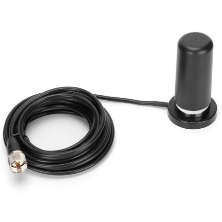 Антенна автомобильная Mini MAG PL-259 UHF VHF 10 см на магнитном основании