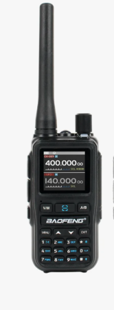 Рация Baofeng UV-5R Mini, 5W, IP54, 1600 мАч, Type-C, черный