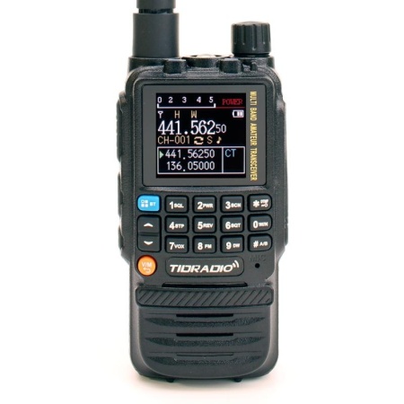 Рация Tidradio TD-H3 5W IP54 2500 мАч Type-C Черный