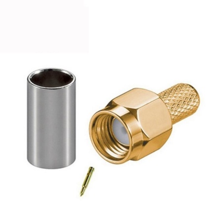 Разъём SMA-штекер Gold RG-58 обжимной