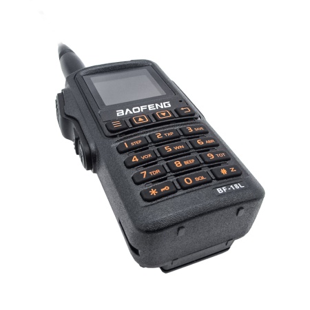 Рация Baofeng BF-18L Tri-Band 5W IP54 1800 мАч Type-C Черный