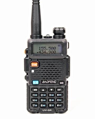 Рация Baofeng UV-5R, Цвет Черный