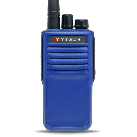 Взрывозащищенная рация TYTech TD-5608, ATEX Ex, AES-256, 10W, IP6X, 2450 мАч, UHF, синий