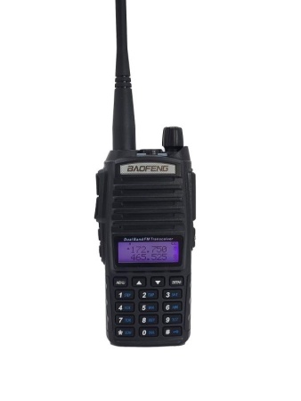 Рация Baofeng UV-82, 8W, IP54, 2800 мАч, Type-C, черный