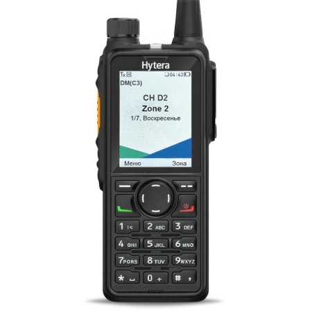 Цифровая рация Hytera HP785, AES-256, 5W, IP68, 2400 мАч, GPS, UHF, черный