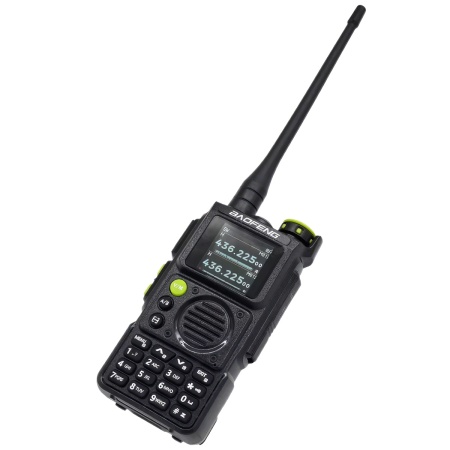 Рация Baofeng UV-K6 PRO, 8W, IP54, 2600 мАч, Type-C, черный