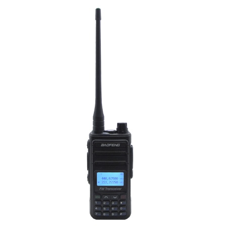 Рация Baofeng BF-K5 Plus Tri-Band 5W IP54 1500 мАч Type-C Черный