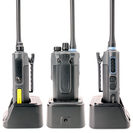 Цифровая рация TYTECH TD-780 AES-256 8W IP68 3200 мАч UHF GPS Bluetooth Voice recordin Черный