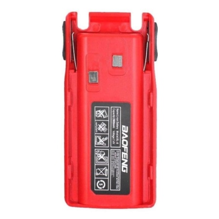 Аккумулятор для рации Baofeng UV-82 2800 мАч, Цвет Красный