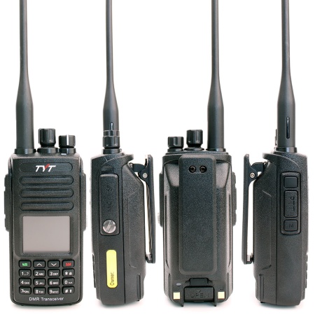 Цифровая рация TYT MD-UV390, AES-256, 10W, IP67, 3600 мАч, Type-C, черный