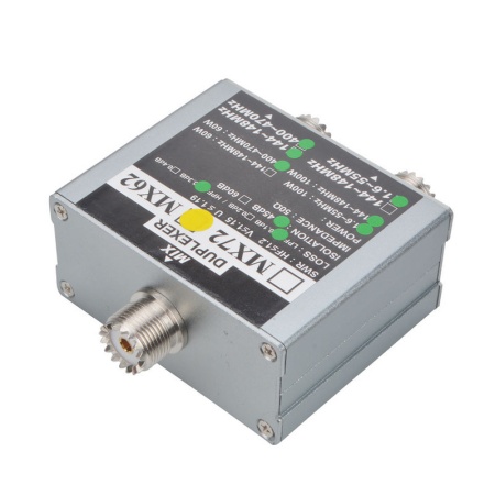 Дуплексный фильтр МХ62 VHF/UHF (1.6-65/144-148/400-470 Мгц)