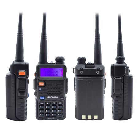 Рация Baofeng UV-5R с компактным аккумулятором 3800 мАч
