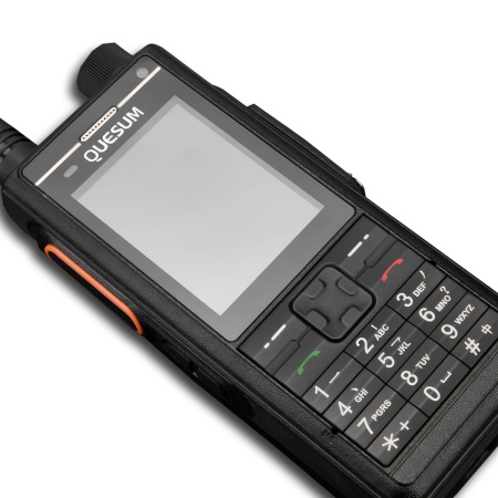 Цифровая рация QUESUM MAX11 AES-256 5W IP68 2800 мАч GPS UHF Черный