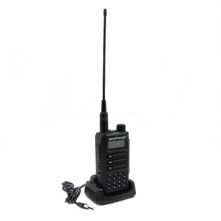 Рация Baofeng UV-16 Pro 8W IP54 1800 мАч Type-C Черный