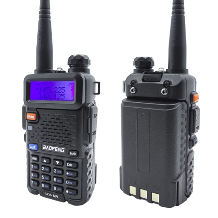 Рация Baofeng UV-5R с компактным аккумулятором 3800 мАч