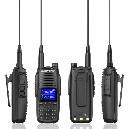 Рация Baofeng UV-29 10W IP54 2500 мАч Type-C Черный