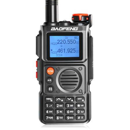 Рация Baofeng UV-K6, 5W, IP54, 2600 мАч, Type-C, черный